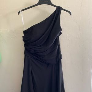 David’s bridal Black Bridesmaid dress